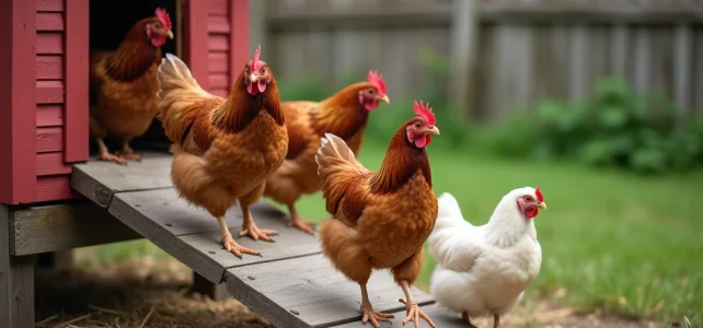 Pourquoi utiliser une échelle pour poulailler améliore le confort et la sécurité des poules Pourquoi utiliser une échelle pour poulailler améliore le confort et la sécurité des poules
